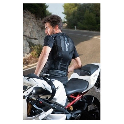 SUPER SHIELD Zbroja Motocyklowa Czarna