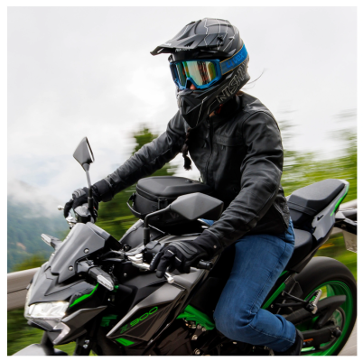 FASTWAY L-2201 Kurtka Motocyklowa Skórzana Damska