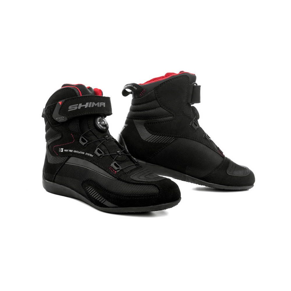 SHIMA EXO VENTED Buty Motocyklowe Czarne Miejskie