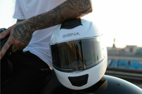 Sena Momentum Kask Motocyklowy Na Motor + Intercom