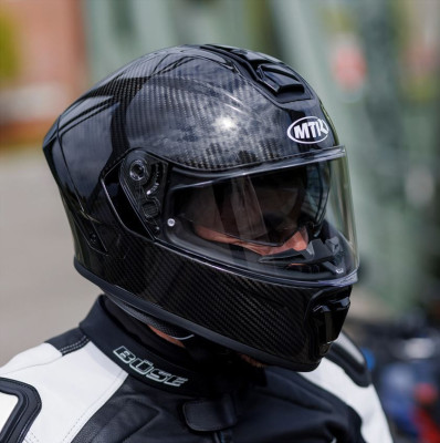 MTR S-15 CARBON Kask Motocyklowy Integralny