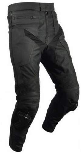 REBELHORN HYBRID Spodnie skórzane