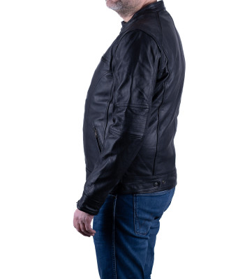 GASOLINE Kurtka Motocyklowa Skórzana