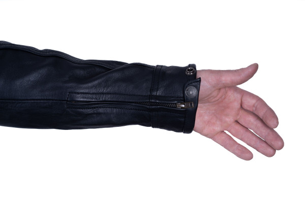 GASOLINE Kurtka Motocyklowa Skórzana