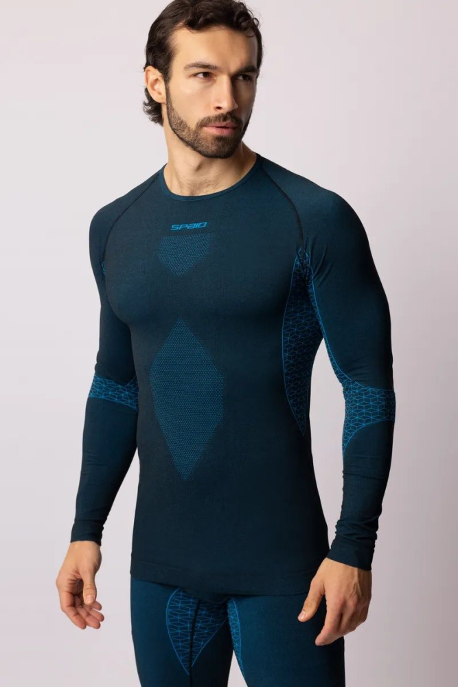 SPAIO BREEZE Bluzka Termoaktywna Męska Z Długim Rękawem