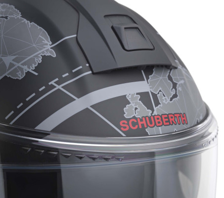 SCHUBERTH C5 Globe Black Szczękowy Kask Motocyklowy Na Chopper Crusier