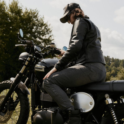 OZONE STRIKER LADY Spodnie Motocyklowe Jeansowe