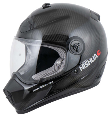 NISHUA ENDURO CARBON EVO Integralny Kask Motocyklowy Enduro Cross Qaud
