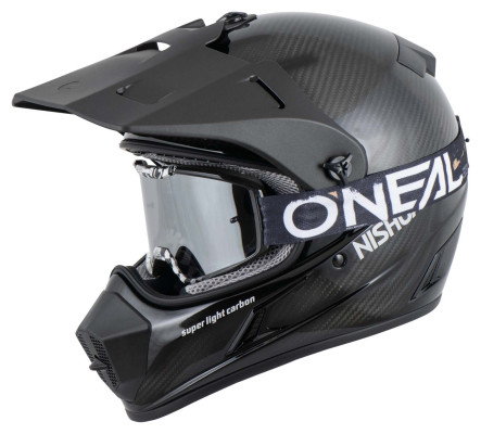 NISHUA ENDURO CARBON EVO Integralny Kask Motocyklowy Enduro Cross Qaud