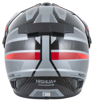 NISHUA ENDURO CARBON EVO Integralny Kask Motocyklowy Enduro Cross Qaud