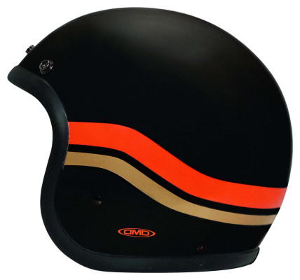 DMD VINTAGE Kask Motocyklowy Na Motor Café Racer, Chopper, Scrambler