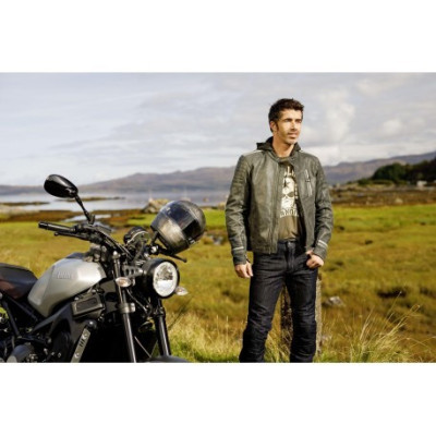 HIGHWAY 1 ROOC Kurtka skórzana Motocyklowa