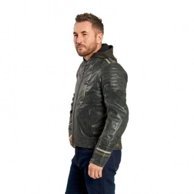 HIGHWAY 1 ROOC Kurtka skórzana Motocyklowa