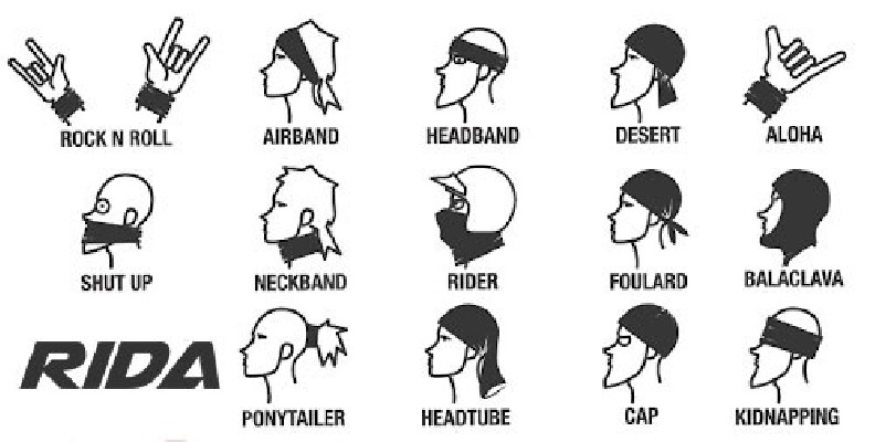 KOMIN Motocyklowy RIDA