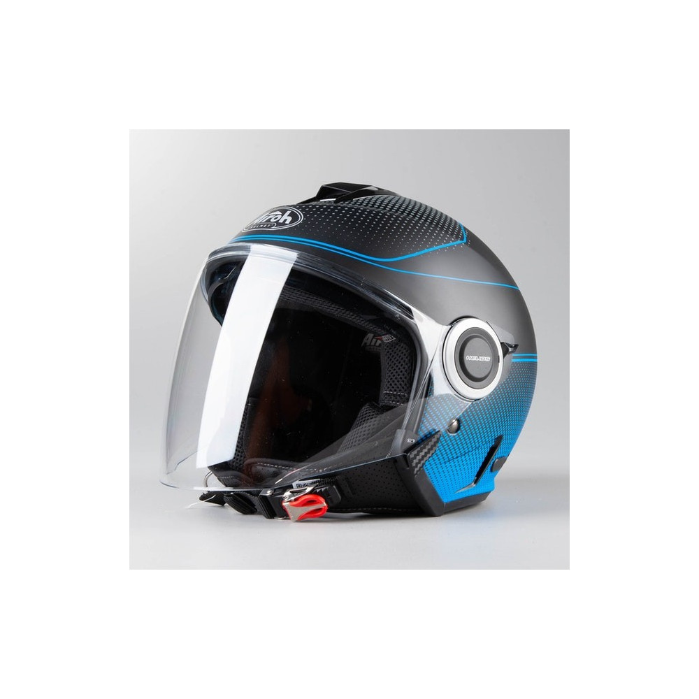 AIROH HELIOS KASK MOTOCYKLOWY OTWARTY BLENDA