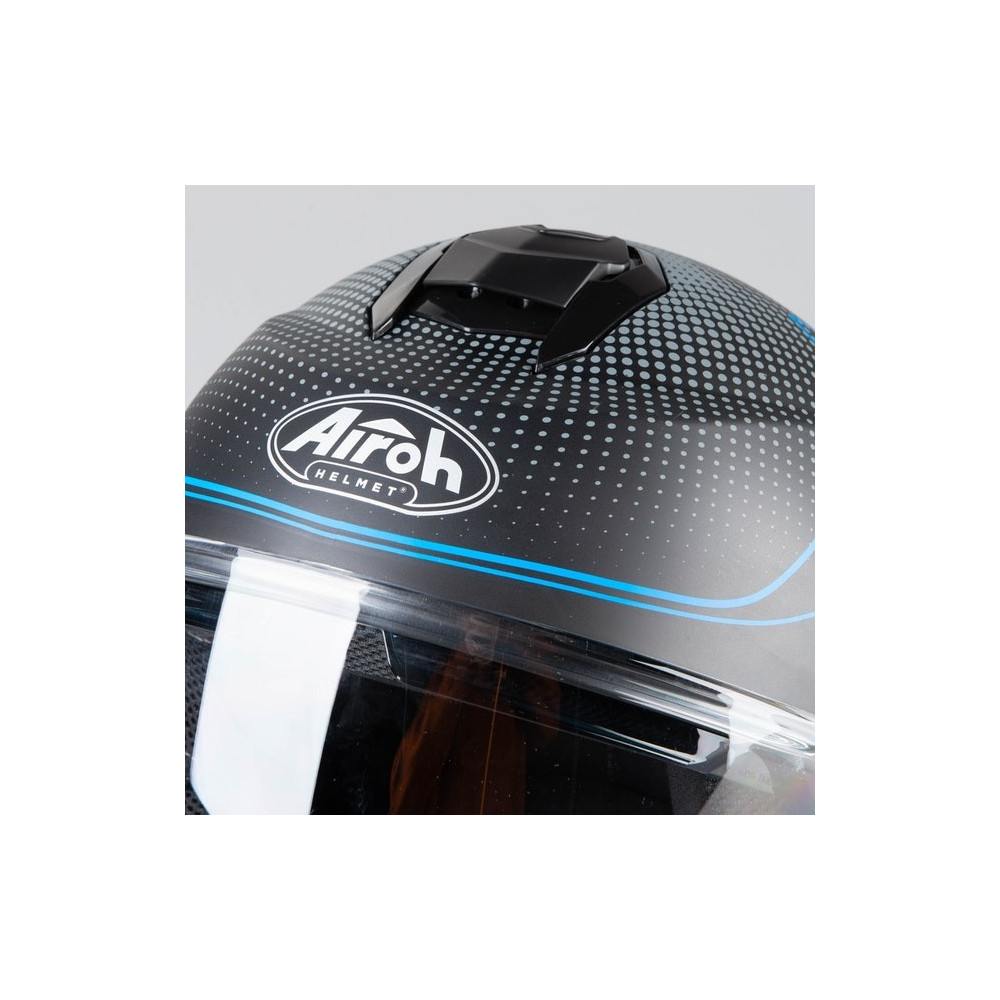 AIROH HELIOS KASK MOTOCYKLOWY OTWARTY BLENDA
