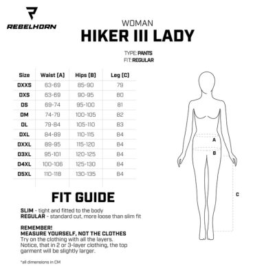 Spodnie Tekstylne REBELHORN HIKER III