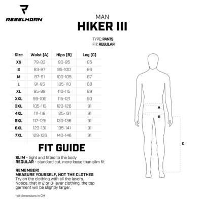 Spodnie Tekstylne REBELHORN HIKER III
