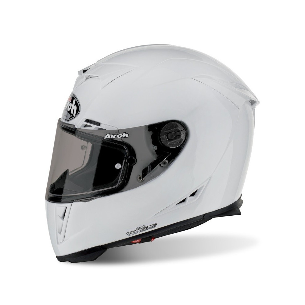 AIROH GP500 KASK MOTOCYKLOWY SPORTOWY NA TOR BIAŁY POŁYSK