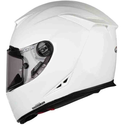 AIROH GP500 KASK MOTOCYKLOWY SPORTOWY NA TOR BIAŁY POŁYSK