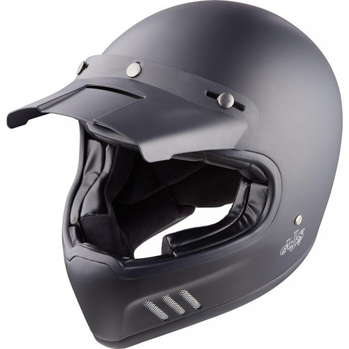 KASK AJS VINTAGE II CZARNY MAT M OUTLET