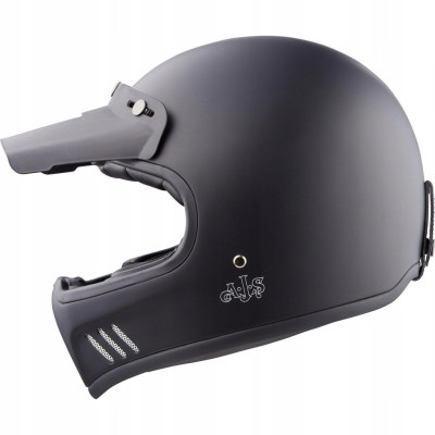 KASK AJS VINTAGE II CZARNY MAT M OUTLET